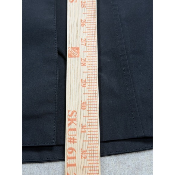 Helly Hansen Wesley II Jacket Rain Trench Coat Womens XS Black Hooded *No Belt - Picture 13 of 14